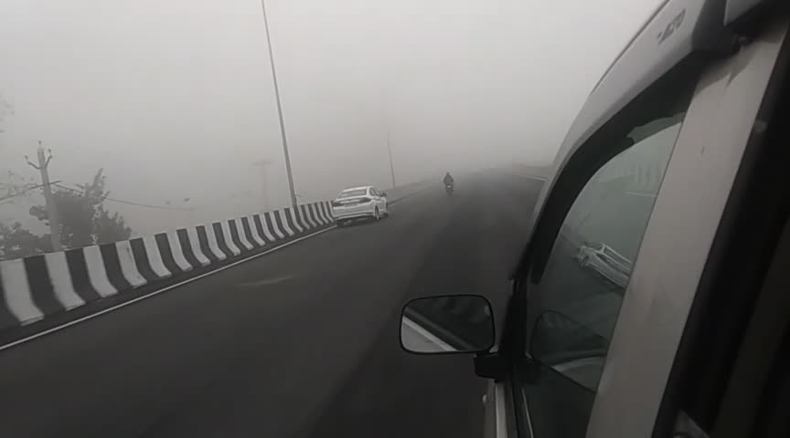 Fog in North - India, where is Sun?