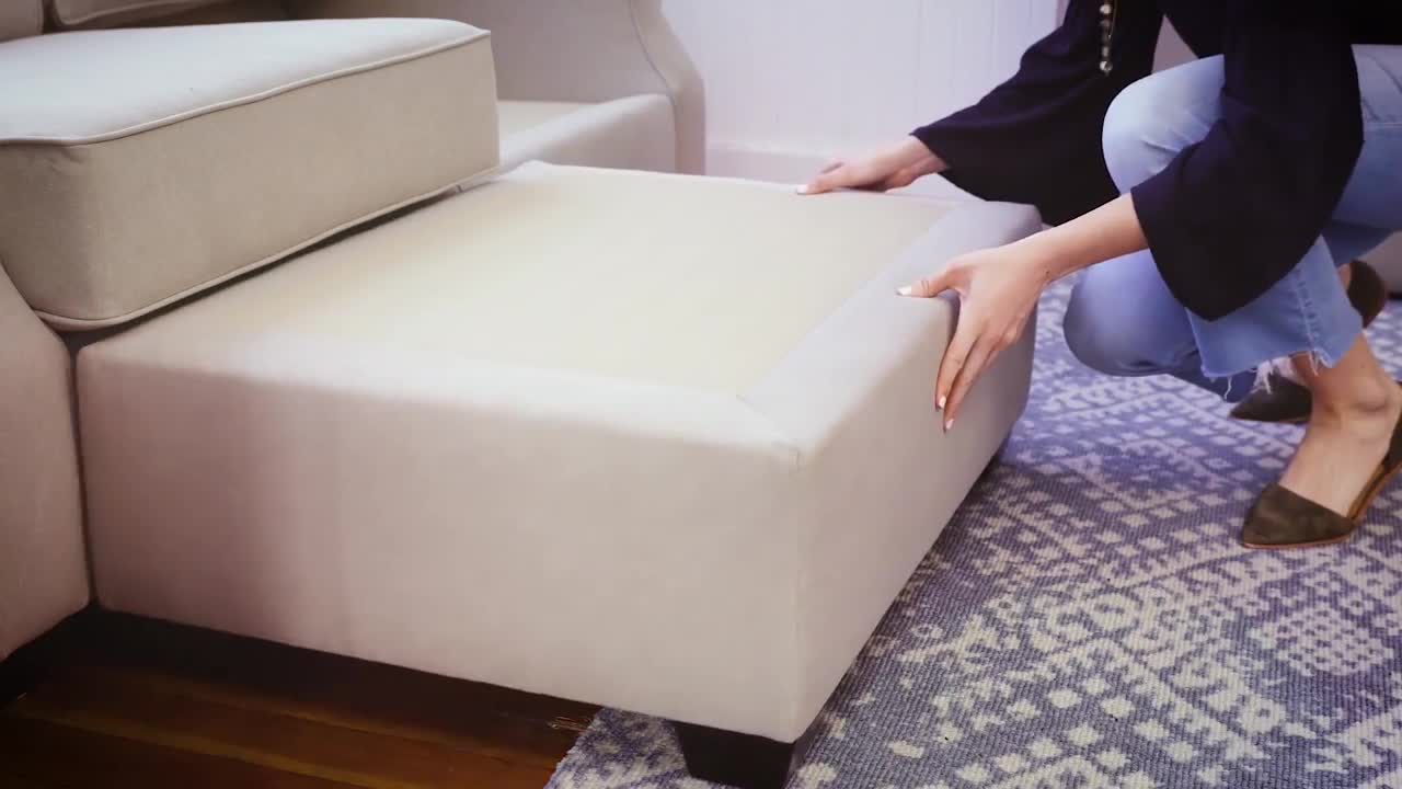 The Fremont Sofa with Reversible Chaise