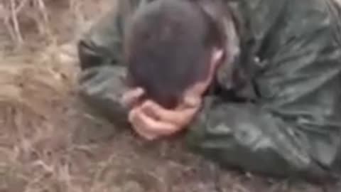 Russian Soldiers Being Taken Prisoner, live on Cam.