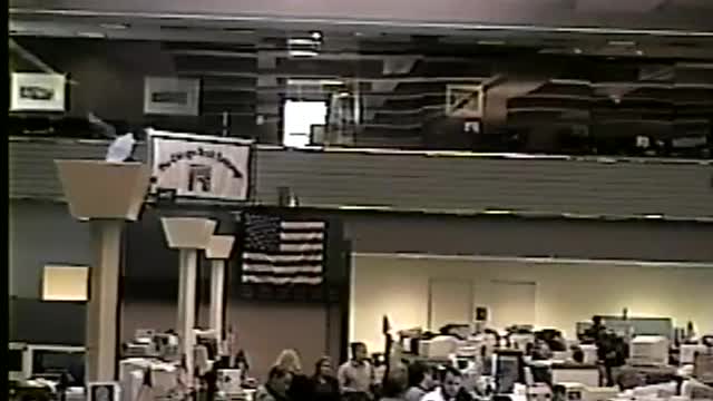 9/11 Chicago Stock Exchange trading floor re-open ceremony