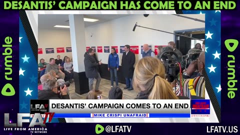 DESANTIS' CAMPAIGN HAS COME TO AN END!