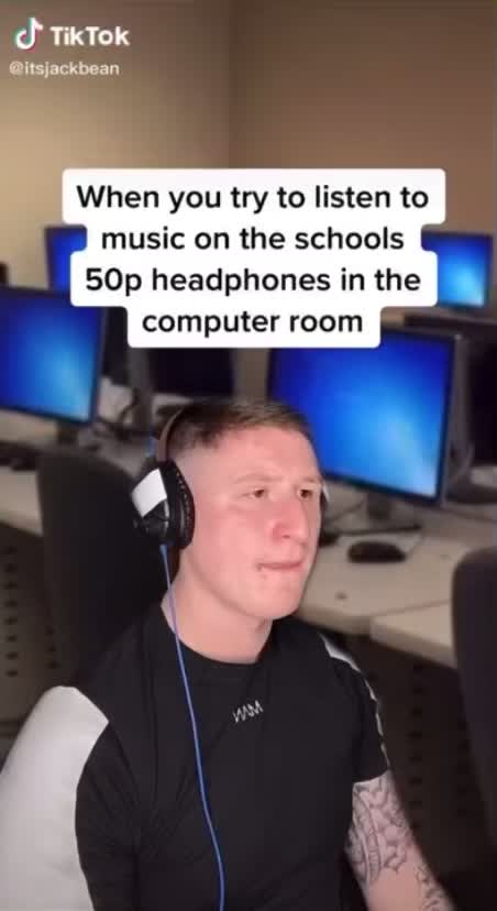 When you try to listen to ear rape on the schools computer