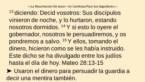 La Resurrección De Jesús—Un Cambiazo Para Sus Seguidores