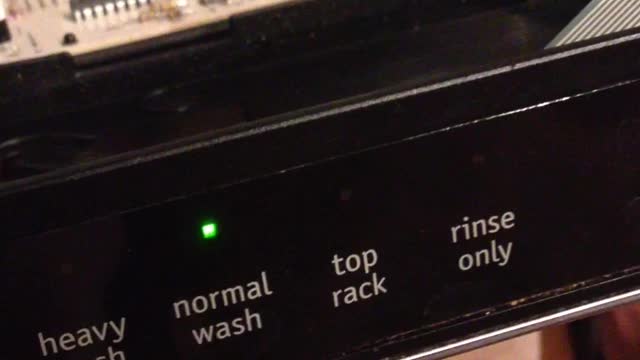 Frigidaire Dishwasher (LFID2422RF4B) Clicking at Control Board