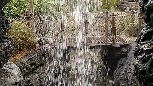 Slow motion Water