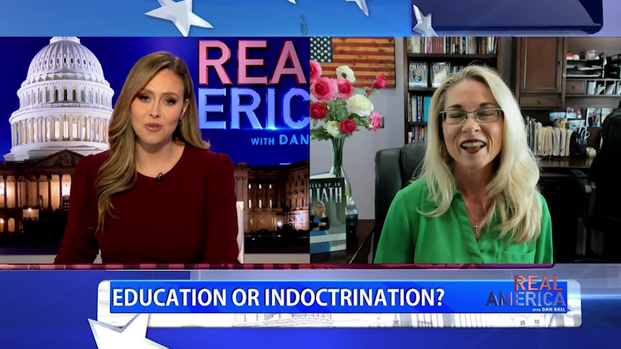 REAL AMERICA -- Stella Escobedo W/ Rebecca Friedrichs, The Corrupt Teachers Unions, 3/19/24