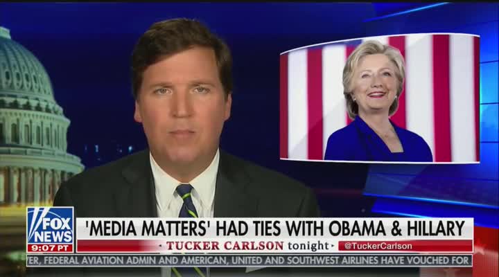 Tucker Carlson explains how Media Matters broke the law