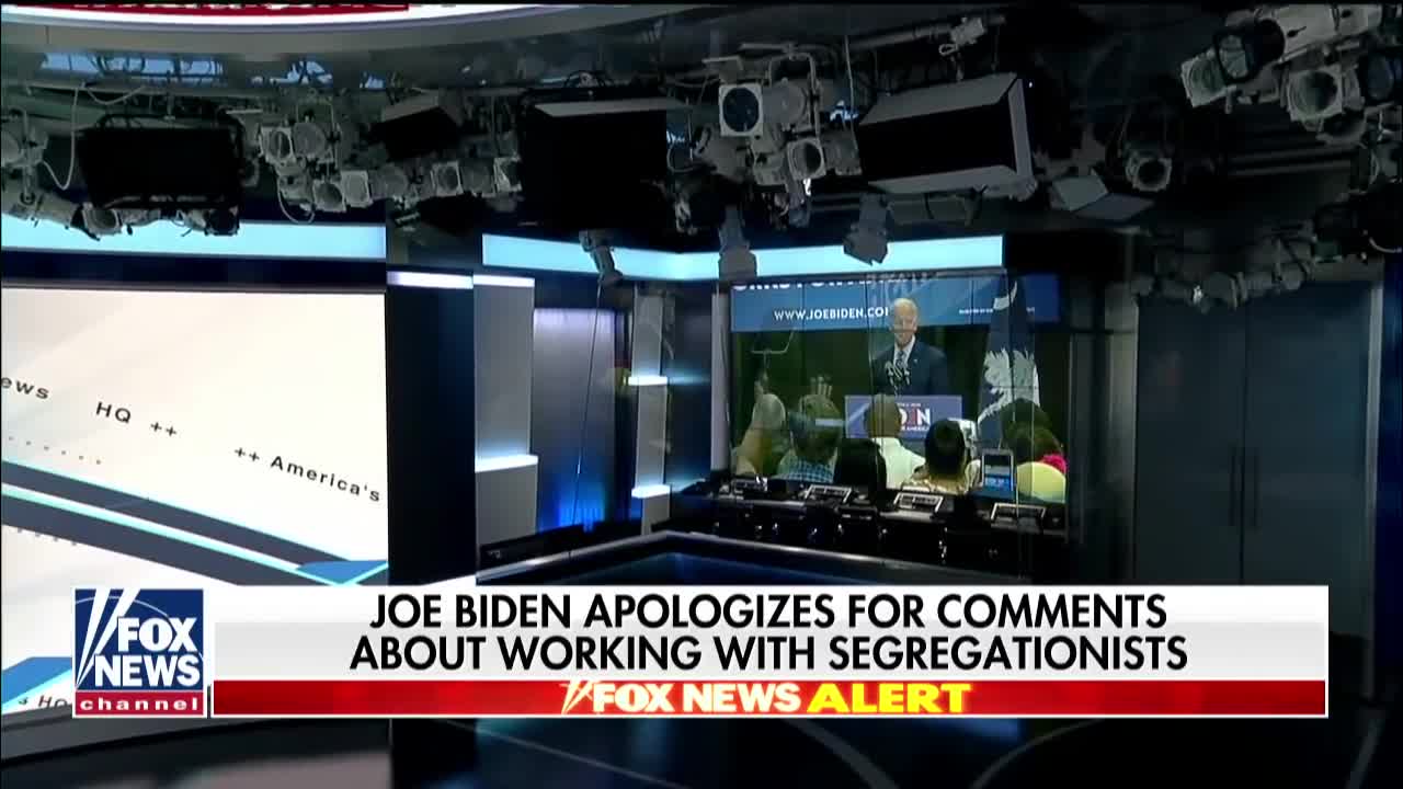 Joe Biden apologizes for segregationist comments