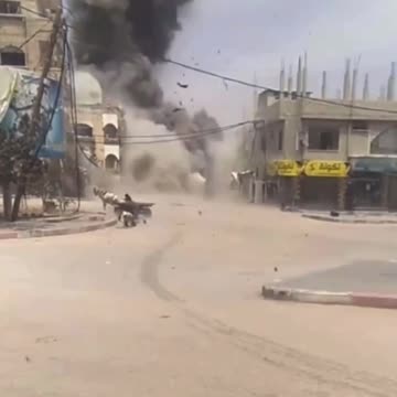 Reportedly an IDF strike in Gaza