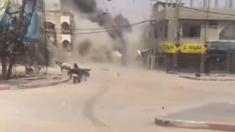 Reportedly an IDF strike in Gaza