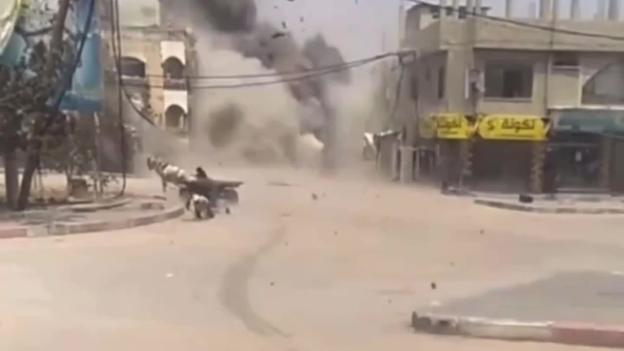 Reportedly an IDF strike in Gaza