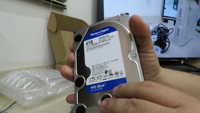 HDD Western Digital Blue 4TB WD40EZRZ - AliExpress