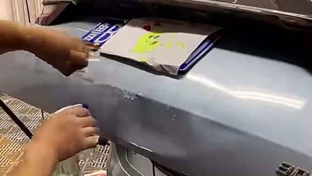 How to fix a dent in your car 🚗