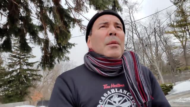 DOMINGO 27 DE FEBRERO, 2022 CON -1 Grado Centígrados nuevamente en zona diferente de WEST TORONTO
