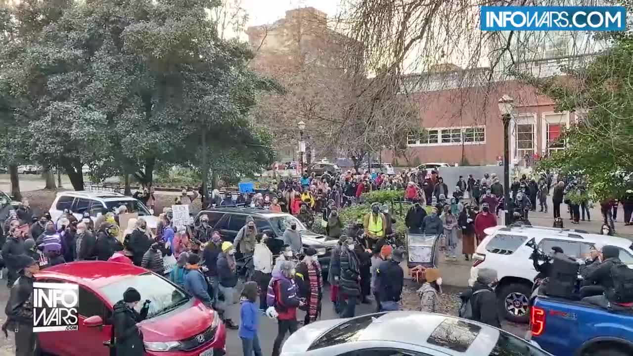 See the Video of Brainwashed Leftists Worshipping Pedophiles in the Streets