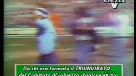 Spezia-Pistoiese 2-2 (la festa) 01.06.1986