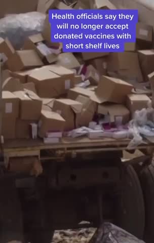 Western nations donated expired Covid vaccine shots