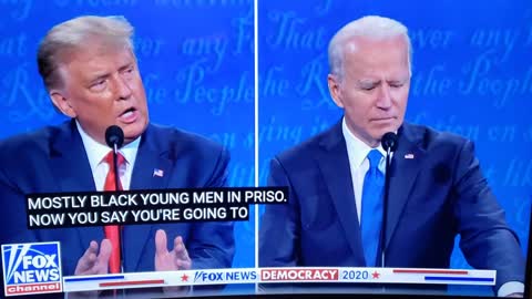 Did Biden just freeze mid sentence???