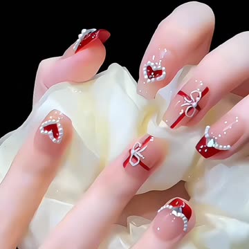Acrylic nail art | DIY nail design