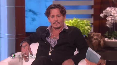 Ellen puts johnny depp in the hot seat