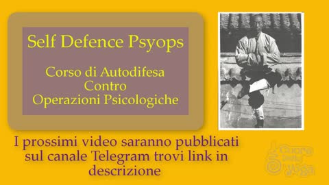 Corso di Self Defence Psyops