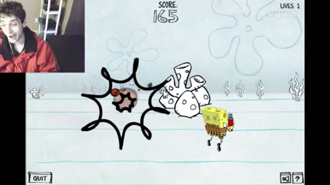 Failed Attempt #64 To Complete Level 1 In The SpongeBob SquarePants Saves Bikini Bottom Video Game