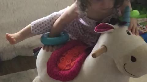 Being her cute little self