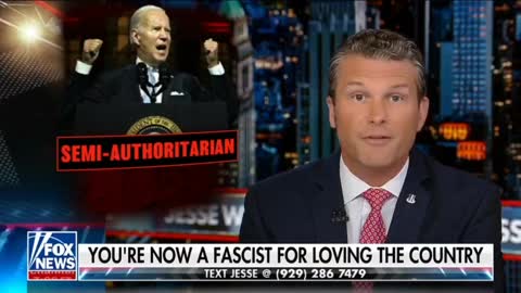 Pete Hegseth: You're Now A Fascist If You Want Free Speech!!