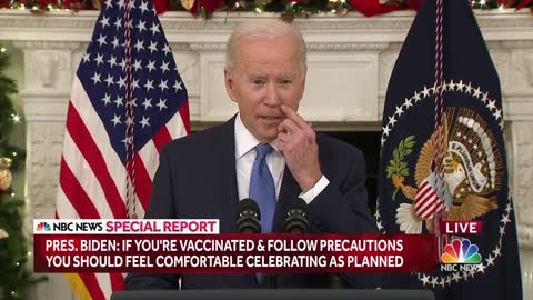 Full Speech: Biden Announces Measures To Combat Omicron Variant