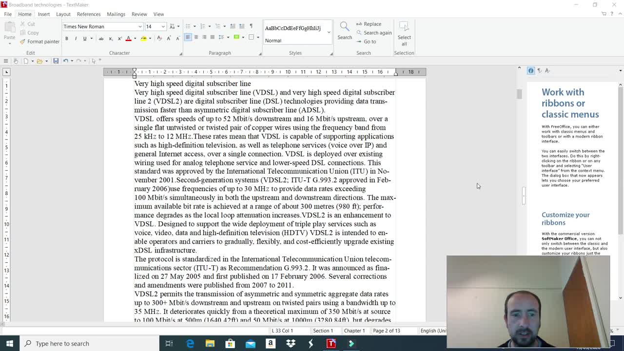 Broadband technologies part 1