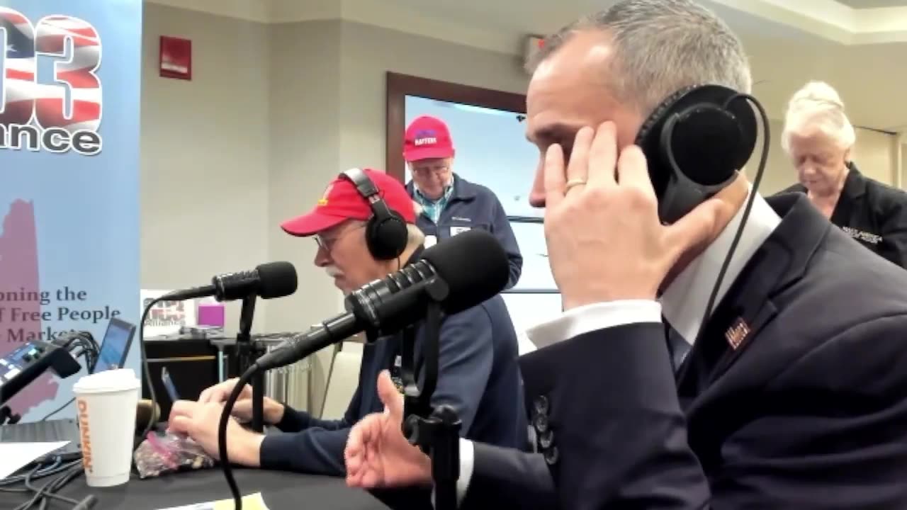 Corey Lewandowski Inverview - Radio Row Manchester NH