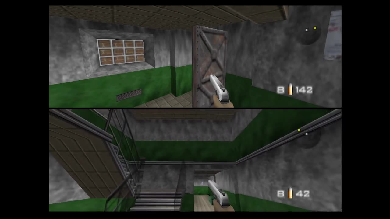 GoldenEye Multiplayer - LTK cup 4 practice - Graslu00 vs Giller