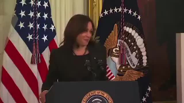 KAMALA HARRIS ALLEGEDLY DRUNK IN THE WHITE HOUSE