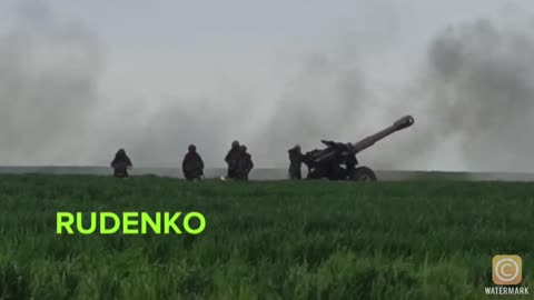 Ukraine War - The marines are shelling Azovstal from the D-20