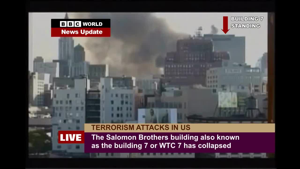 9/11, BBC ANNOUNCES THE COLLAPSE OF BUILDING 7 26 MINUTES BEFORE IT DID
