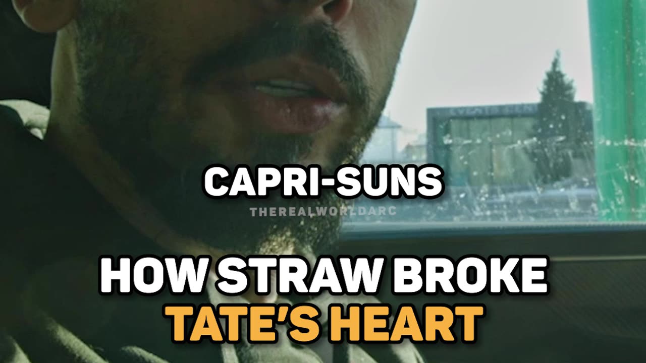 How straws broke Tate's heart