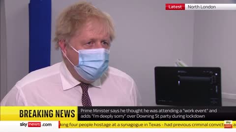 Boris Talks About Breaking His Own Covid Rules