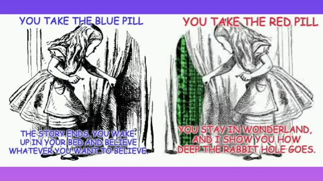 Red or blue pill?