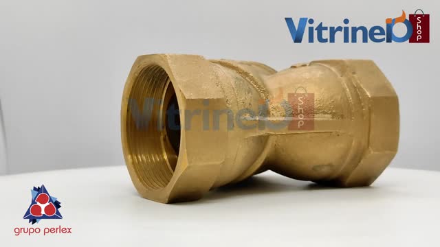 Válvula tipo Y em latão com Filtro Inclinado 2'' 4835