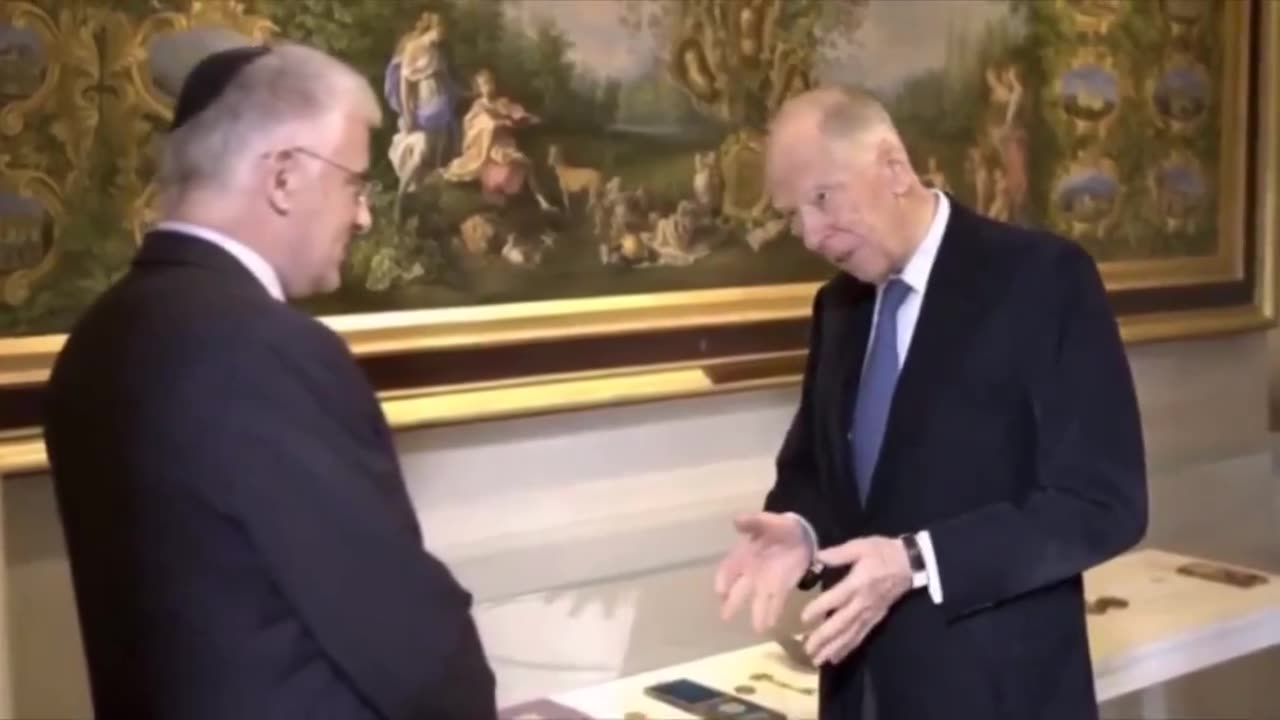 Jacob Rothschild mostra di documenti della creazione di Israele