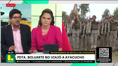 Boluarte no se presentó en el Bicentenario de la batalla de Ayacucho: "Para encerrada en su torre"