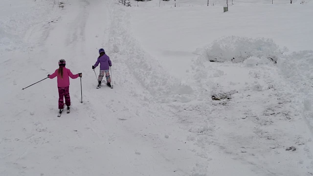 Testing skiing