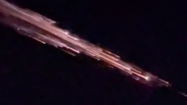 Incredible Sky Display - Meteors? Space Debris?