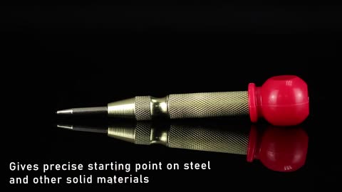 Drill Bit Punching Tool Automatic Center Punch Drill Spring Locator