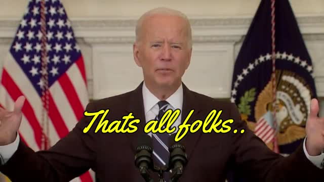 When US President Joe Biden Creepily whispered "Get VACCINATED"