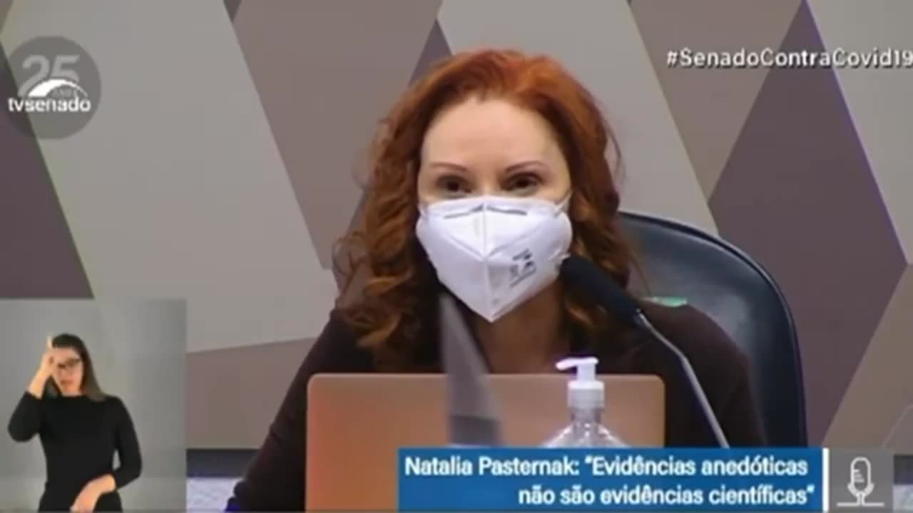 CPI DA COVID FALSA : DEPOIMENTO DA DRª NATÁLIA PASTERNAK REFORÇA CRIME DE B0LSONARO NA CPI DA PANDEMIA, 😁TODOS ELES QUEBRARAM A CARA...🇧🇷😝 Bolsonaro neles. Chupa NATÁLIA PASTERNAK !