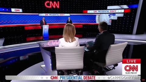 Debate - Biden Freezes