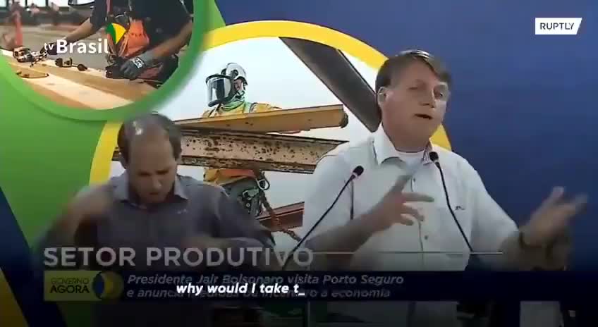 I am not taking the Vaccine -Brazilian President Bolsonaro !!!!