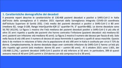 Il COVID ha fatto meno morti dell'influenza - Spiegazione report dell'ISS!