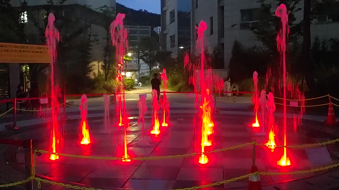 Fountain of Korea apartment town